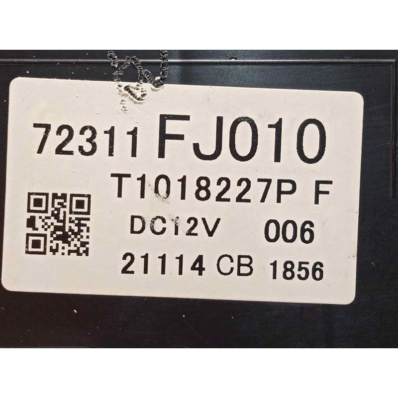 Recambio de mando climatizador para subaru impreza g13 1.6 cat referencia OEM IAM 72311FJ010  