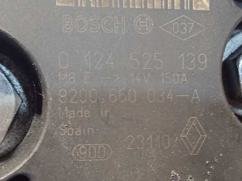 Recambio de alternador para renault kangoo 1.5 dci diesel referencia OEM IAM 8200660034A 8200660034 0124525139