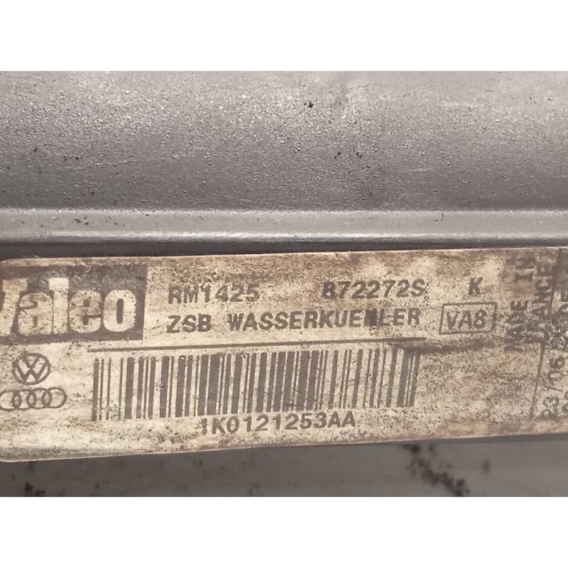 Recambio de radiador agua para seat altea (5p1) reference referencia OEM IAM 1K0121253AA  