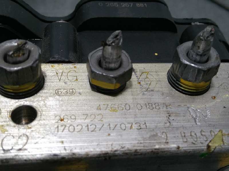 Recambio de abs para dacia sandero laureate referencia OEM IAM 476600188R  269722