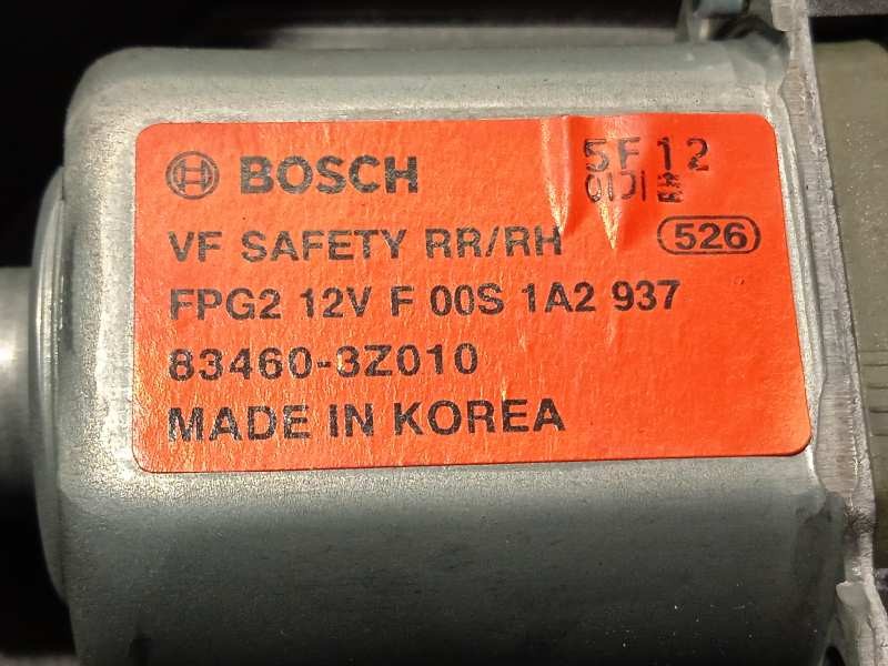 Recambio de elevalunas trasero derecho para hyundai i40 cw tecno blue referencia OEM IAM 814203Z000 F00S1A2937 834603Z010