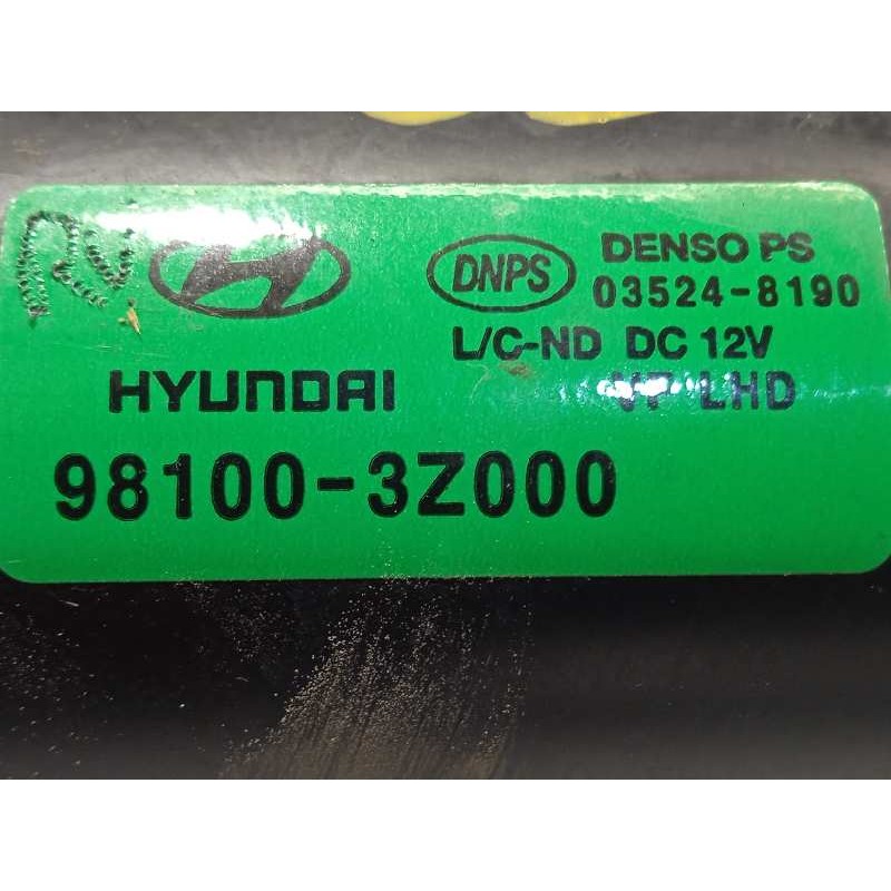 Recambio de motor limpia delantero para hyundai i40 cw tecno blue referencia OEM IAM 981003Z000  035248190