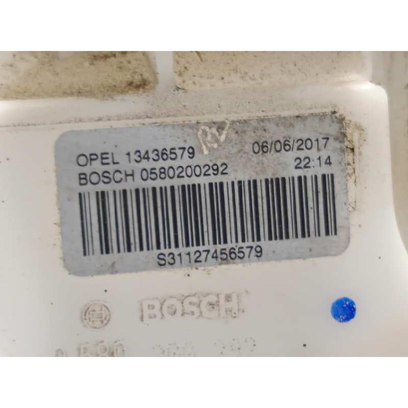 Recambio de bomba combustible para opel corsa e 1.4 referencia OEM IAM 13436579  0580200292