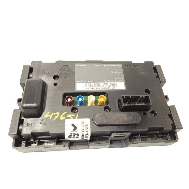 Recambio de pantalla multifuncion para renault latitude 2.0 dci diesel fap referencia OEM IAM 259154618R  