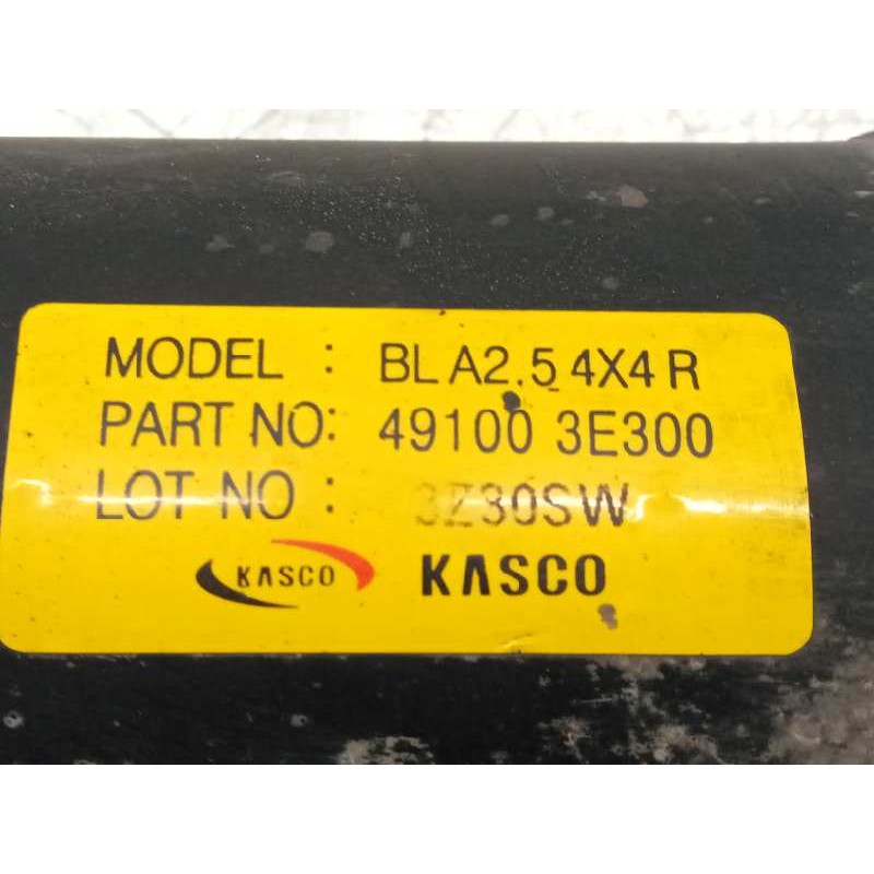 Recambio de transmision central para kia sorento 2.5 crdi ex referencia OEM IAM 491003E300  