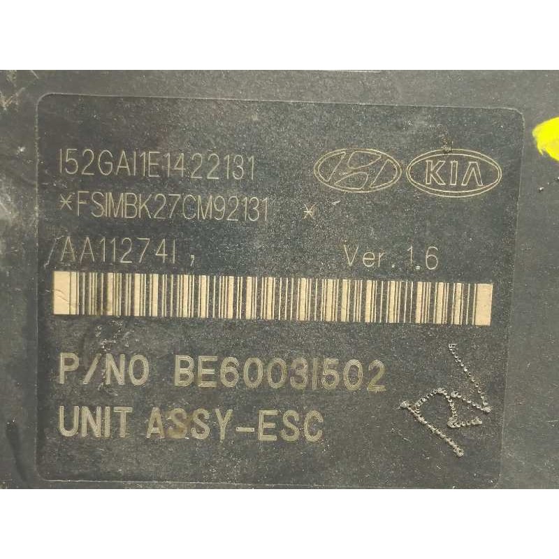 Recambio de abs para hyundai i40 1.7 crdi cat referencia OEM IAM 589203Z510  BH6013I501