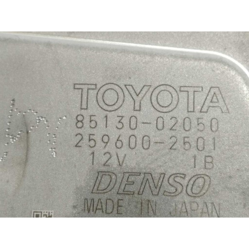 Recambio de motor limpia trasero para toyota auris 1.8 16v (híbrido) referencia OEM IAM 8513002050  2596002501