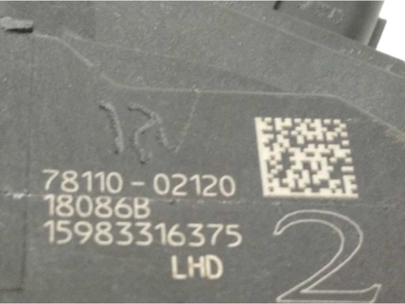 Recambio de potenciometro pedal para toyota auris 1.8 16v (híbrido) referencia OEM IAM 7811002120  