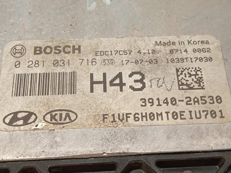 Recambio de centralita motor uce para hyundai i40 style referencia OEM IAM 391402A530  0281031716