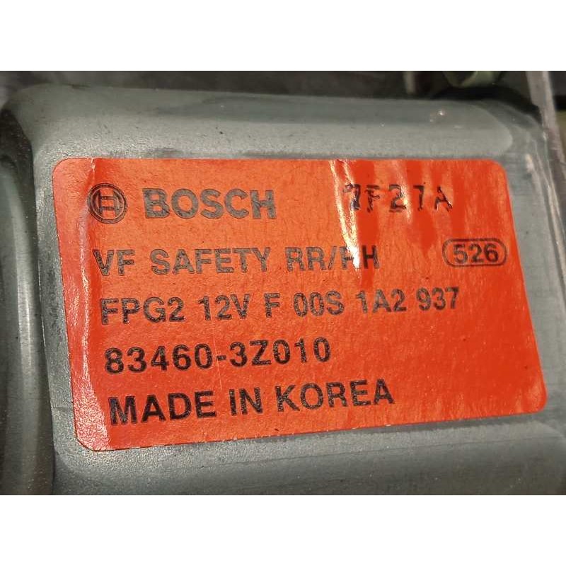 Recambio de elevalunas trasero derecho para hyundai i40 style referencia OEM IAM 814203Z000  834603Z010