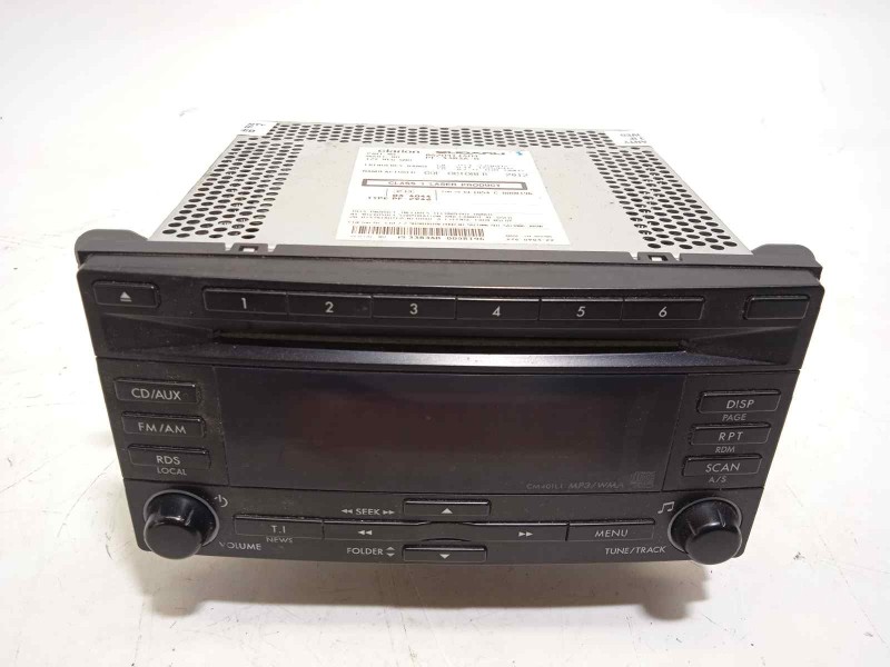 Recambio de sistema audio / radio cd para subaru impreza g13 1.6 cat referencia OEM IAM 86201FJ401  
