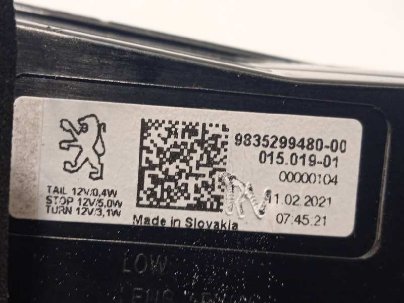 Recambio de piloto trasero izquierdo para peugeot 308 puretech 130 active pack referencia OEM IAM 9835299480  01501901