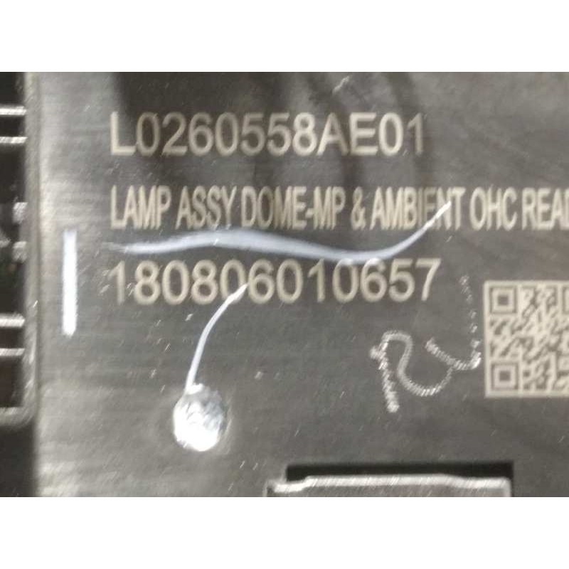 Recambio de luz interior para jeep compass ii longitude 4x2 referencia OEM IAM L0260558AE01  P6QJ10PS4AA6909