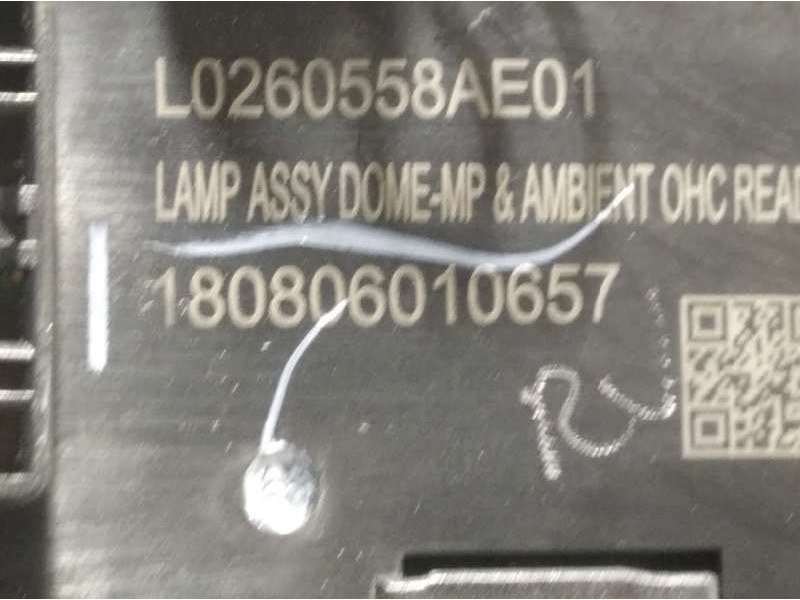 Recambio de luz interior para jeep compass ii longitude 4x2 referencia OEM IAM L0260558AE01  P6QJ10PS4AA6909
