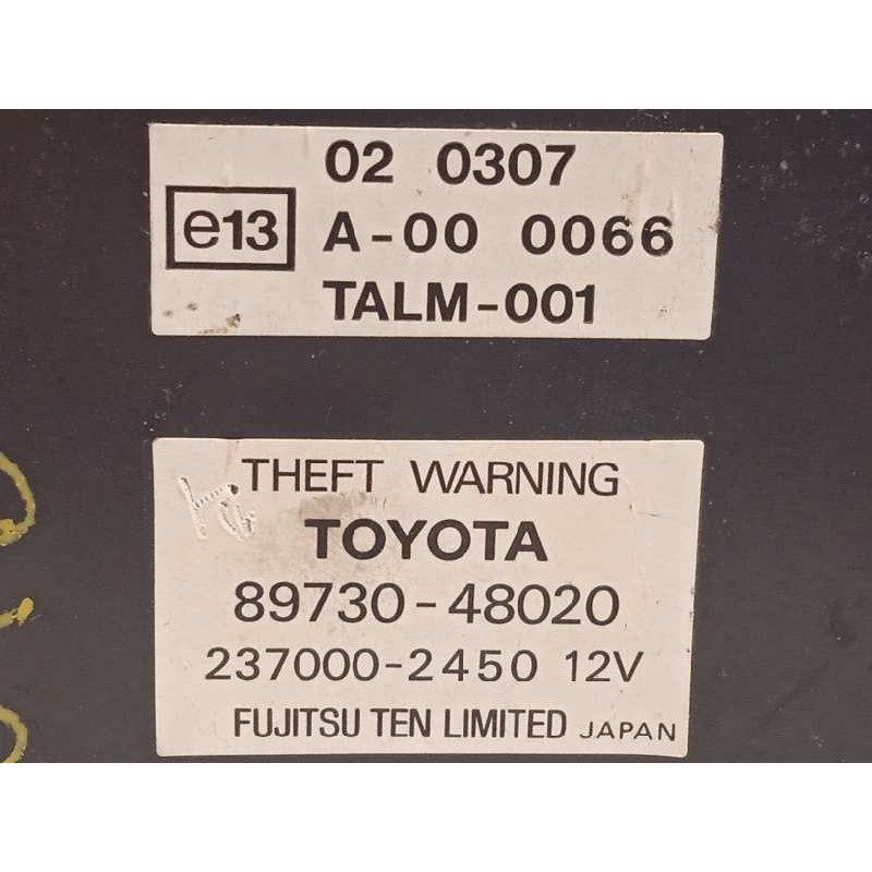 Recambio de modulo electronico para lexus rx300 (mcu15) 3.0 v6 24v cat referencia OEM IAM 8973048020  2370002450