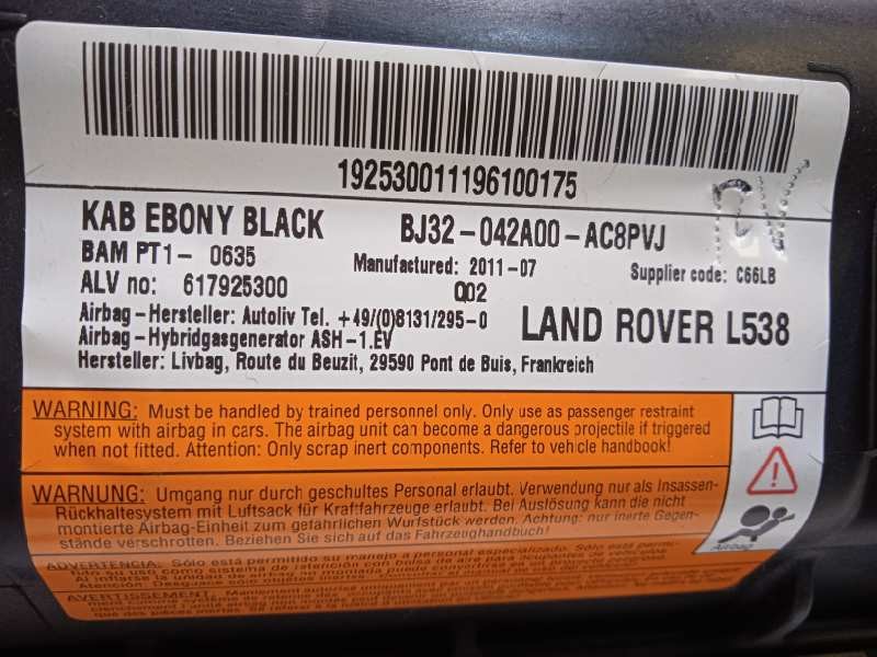 Recambio de airbag delantero izquierdo para land rover evoque 2.2 td4 cat referencia OEM IAM BJ32042A00AC8PVJ  LR026034