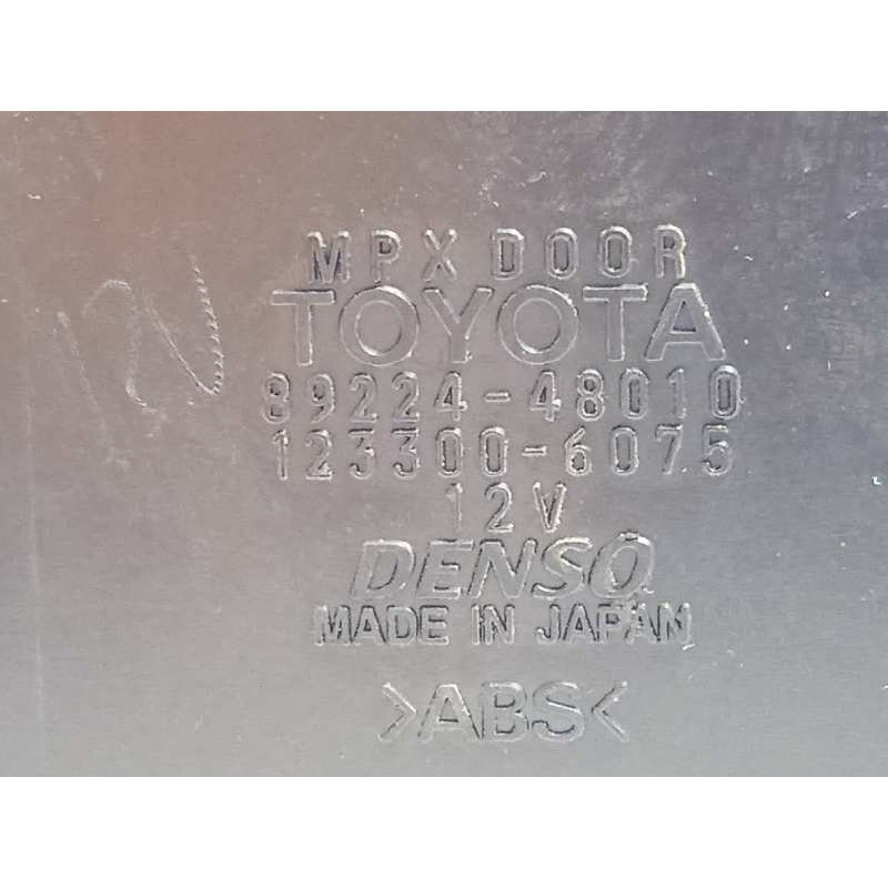 Recambio de centralita cierre para lexus rx300 (mcu15) 3.0 v6 24v cat referencia OEM IAM 8922448010  1233006075