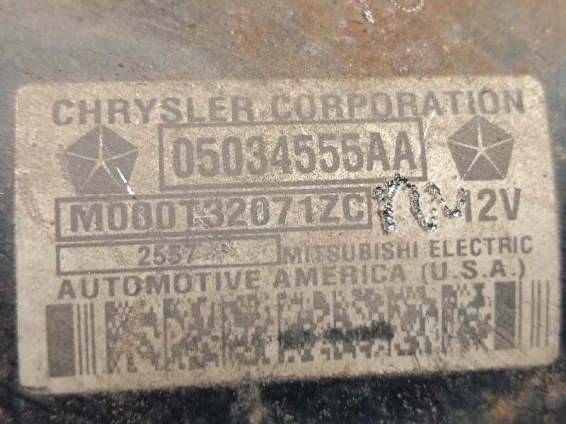 Recambio de motor arranque para jeep compass limited referencia OEM IAM 05034555AA  M000T32071ZC