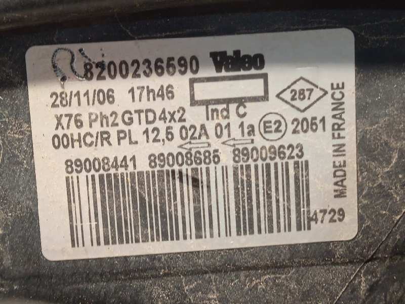 Recambio de faro izquierdo para renault kangoo (f/kc0) 1.5 dci diesel referencia OEM IAM 8200236590  
