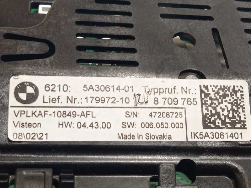 Recambio de cuadro instrumentos para bmw serie 1 lim. (f40) referencia OEM IAM 62105A30614  8709765