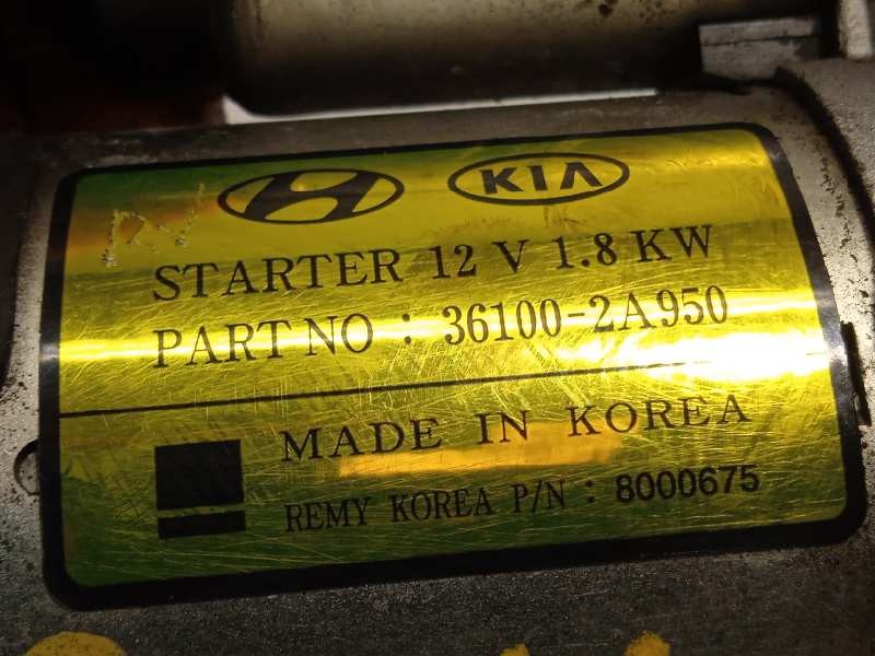 Recambio de motor arranque para hyundai i30 cw 1.6 crdi cat referencia OEM IAM 361002A950  8000675