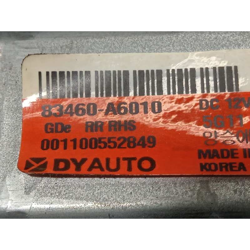 Recambio de elevalunas trasero derecho para hyundai i30 cw 1.6 crdi cat referencia OEM IAM 83480A6050  83460A6010