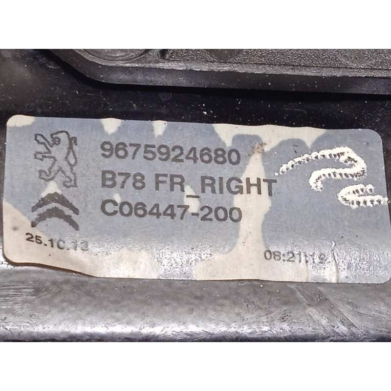 Recambio de elevalunas delantero derecho para citroën c4 grand picasso intensive referencia OEM IAM 9675924680  9675288880