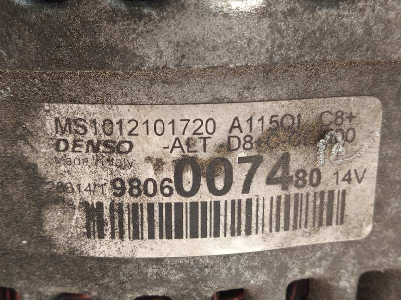 Recambio de alternador para citroën c3 tonic referencia OEM IAM 9806007480  MS1012107220