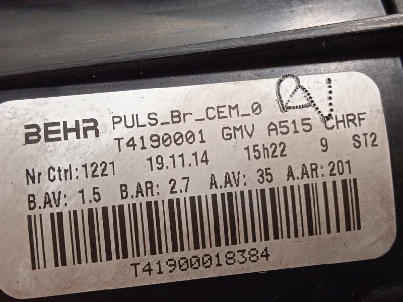 Recambio de motor calefaccion para citroën c3 tonic referencia OEM IAM T4190001  6441CR