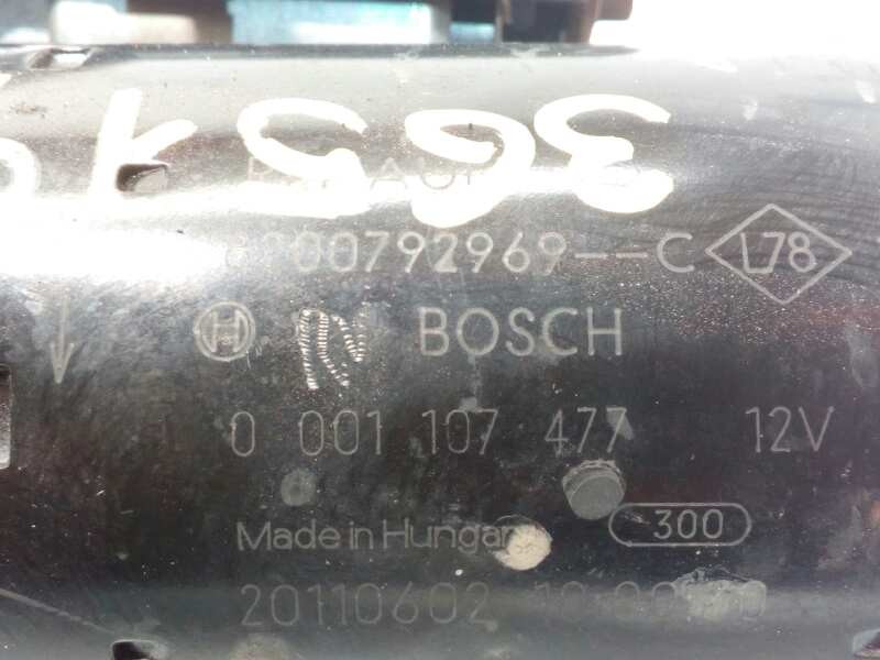 Recambio de motor arranque para renault megane iii coupe renault sport referencia OEM IAM 8200792969  0001107477