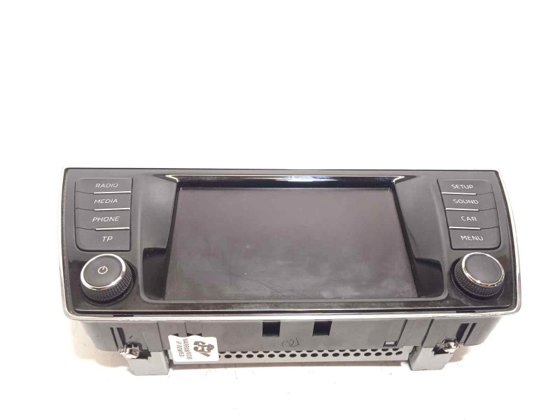 Recambio de pantalla multifuncion para skoda fabia style referencia OEM IAM 6V0919604B  