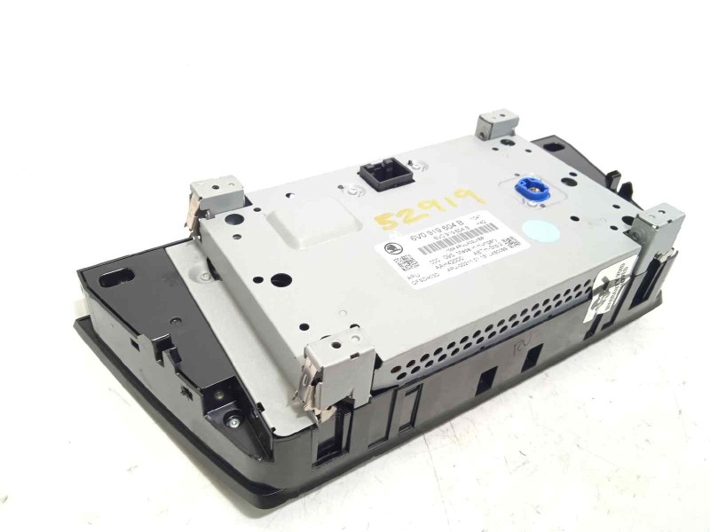 Recambio de pantalla multifuncion para skoda fabia style referencia OEM IAM 6V0919604B  