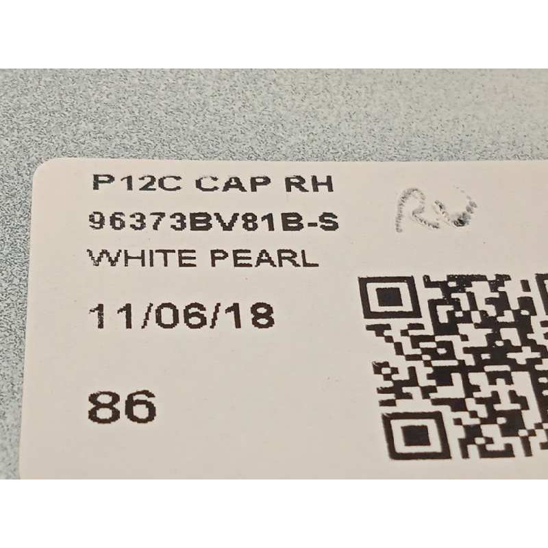 Recambio de carcasa retrovisor derecho para nissan juke (f15) acenta referencia OEM IAM 96373BV81B  