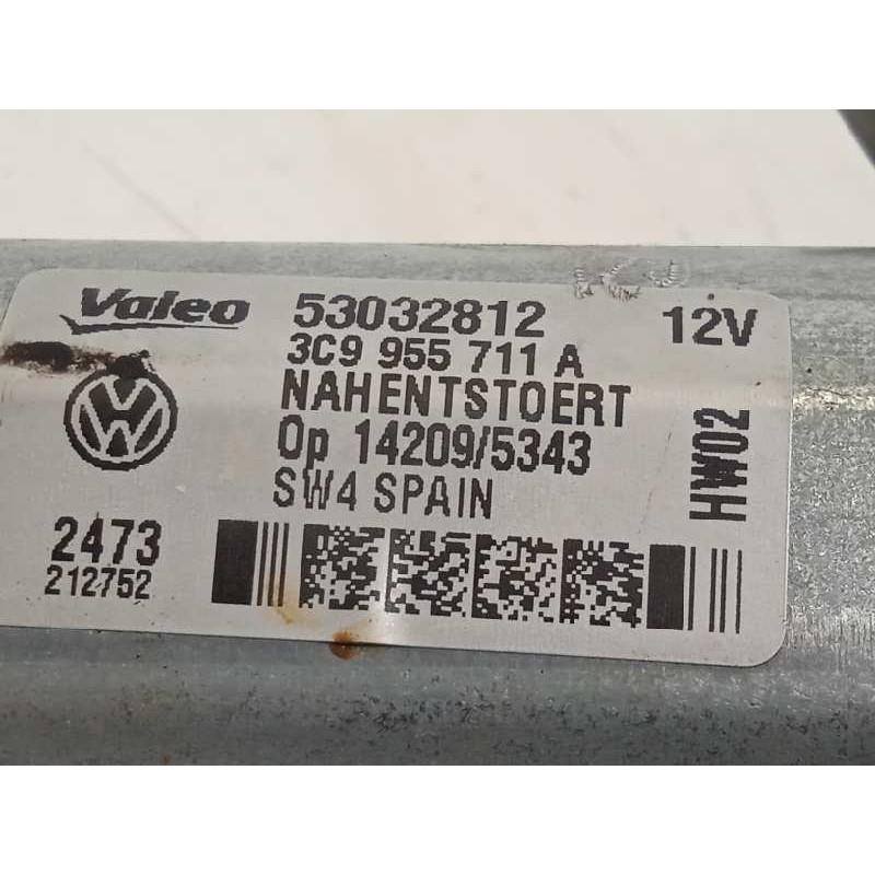 Recambio de motor limpia trasero para volkswagen passat variant (365) edition bluemotion referencia OEM IAM 3C9955711A 3C9955711