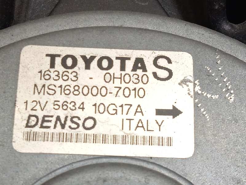 Recambio de electroventilador para toyota avensis berlina (t25) 2.0 16v cat referencia OEM IAM 163630H030 MS1680007010 163630H04