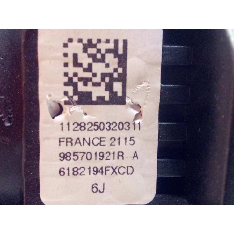 Recambio de airbag delantero izquierdo para renault scenic iii 1.6 dci diesel fap referencia OEM IAM 985701921R  