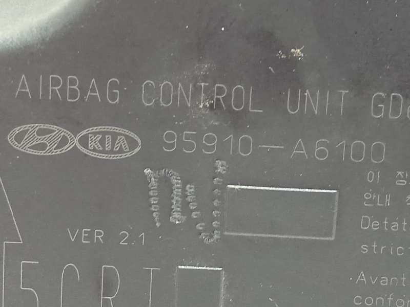Recambio de centralita airbag para hyundai i30 (gd) classic referencia OEM IAM 95910A6100  