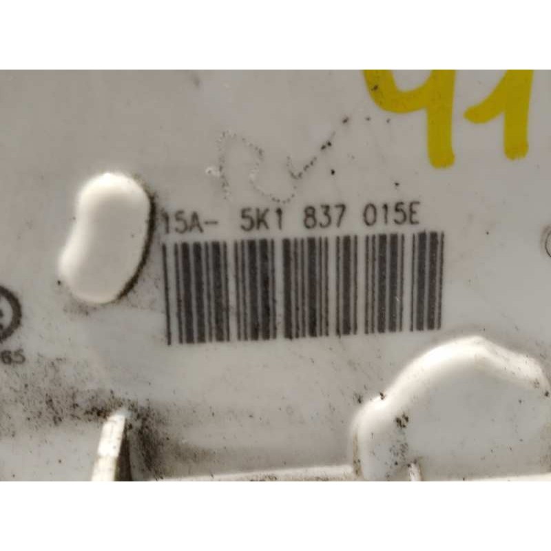 Recambio de cerradura puerta delantera izquierda para volkswagen polo (6c1) 1.4 tdi referencia OEM IAM 5K1837015E  