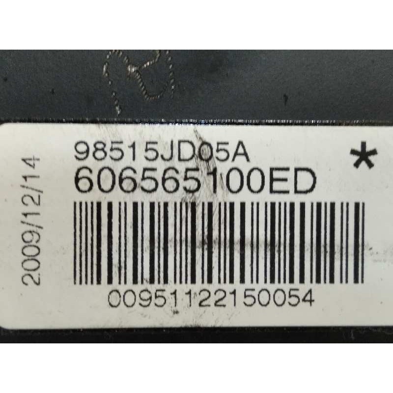 Recambio de airbag delantero derecho para nissan qashqai+2 (jj10) acenta 4x4 referencia OEM IAM 98515JD05A  606565100ED