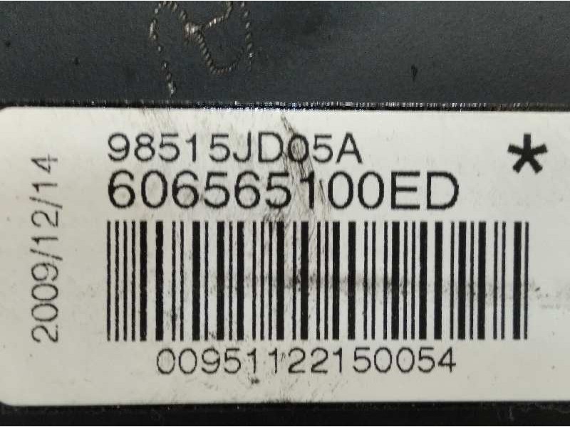 Recambio de airbag delantero derecho para nissan qashqai+2 (jj10) acenta 4x4 referencia OEM IAM 98515JD05A  606565100ED