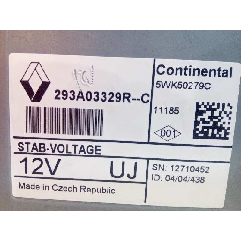 Recambio de modulo electronico para renault scenic iii 1.6 dci diesel fap referencia OEM IAM 293A03329R  5WK50279C