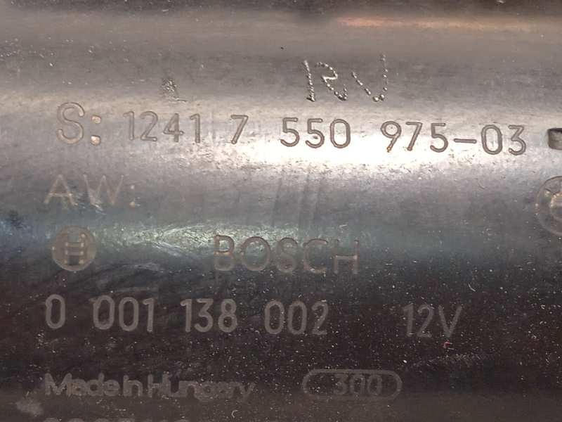 Recambio de motor arranque para bmw serie 1 berlina (e81/e87) 118i referencia OEM IAM 12417550975  0001138002