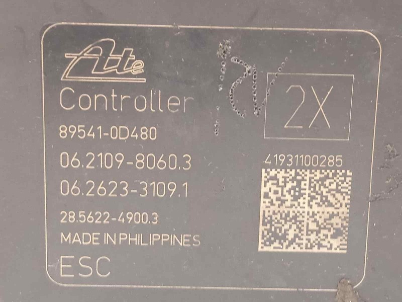 Recambio de abs para toyota yaris active referencia OEM IAM 445400D280 895410D480 06210246564