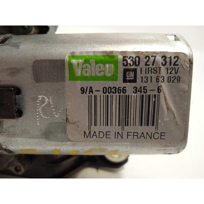 Recambio de motor limpia trasero para opel corsa d cosmo referencia OEM IAM 13163029  53027312