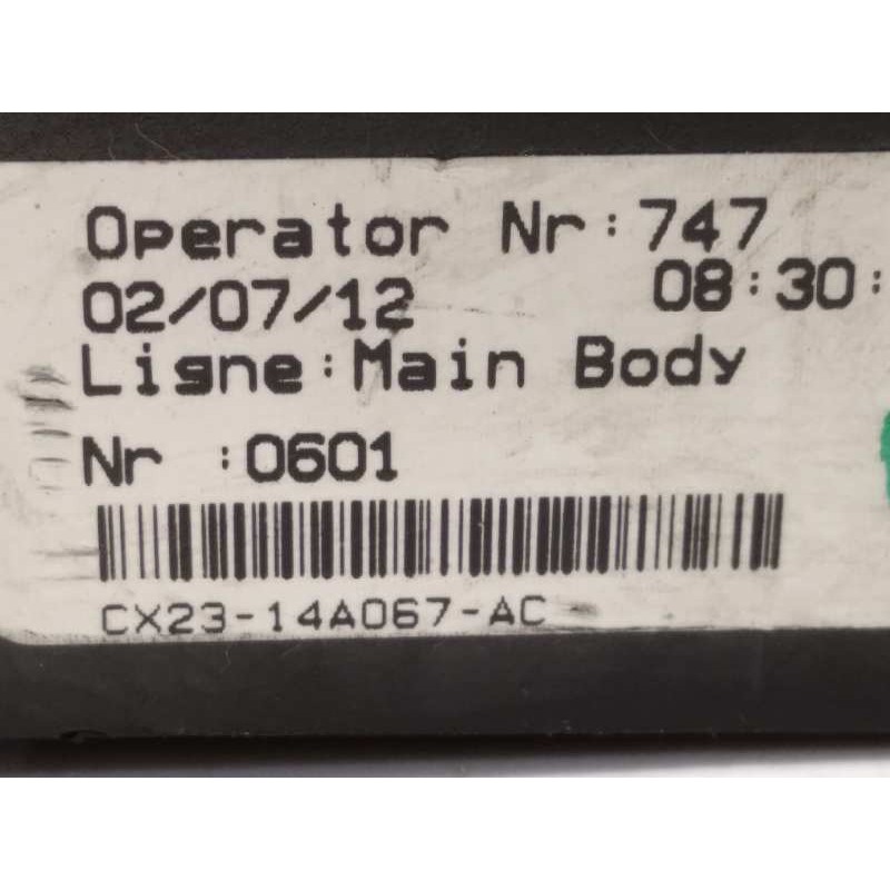 Recambio de modulo electronico para jaguar xf 2.2 diesel referencia OEM IAM CX2314A067AC  