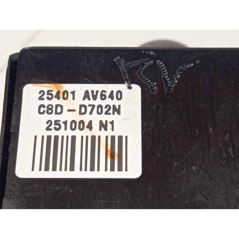 Recambio de mando elevalunas delantero izquierdo para nissan primera berlina (p12) acenta referencia OEM IAM 25401AV640  