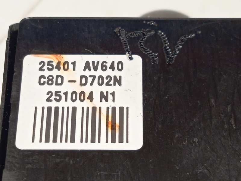 Recambio de mando elevalunas delantero izquierdo para nissan primera berlina (p12) acenta referencia OEM IAM 25401AV640  