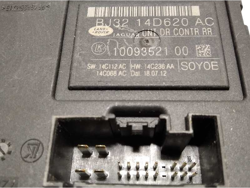 Recambio de centralita confort para jaguar xf 2.2 diesel referencia OEM IAM BJ3214D620AC  1009352100