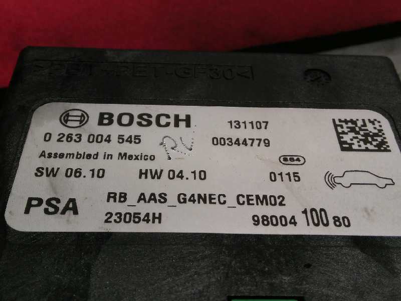 Recambio de modulo electronico para citroën c4 lim. exclusive referencia OEM IAM 9800410080  0263004545