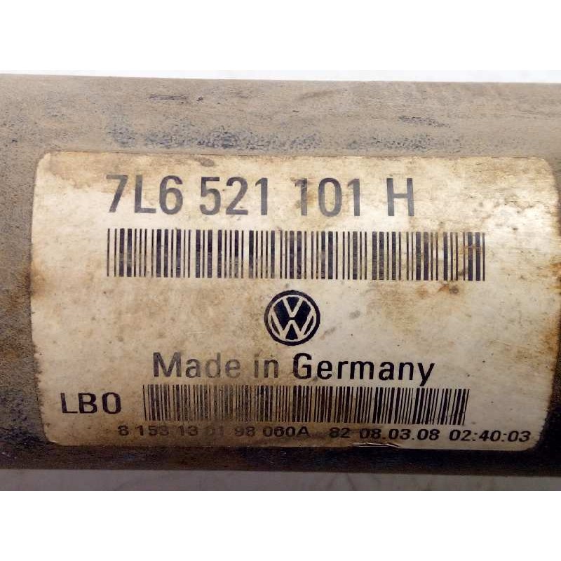 Recambio de transmision central delantera para audi q7 (4l) 3.0 tdi v6 advance quattro (176kw) referencia OEM IAM 7L6521101H  